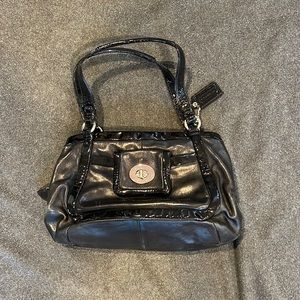 Coach leather bag